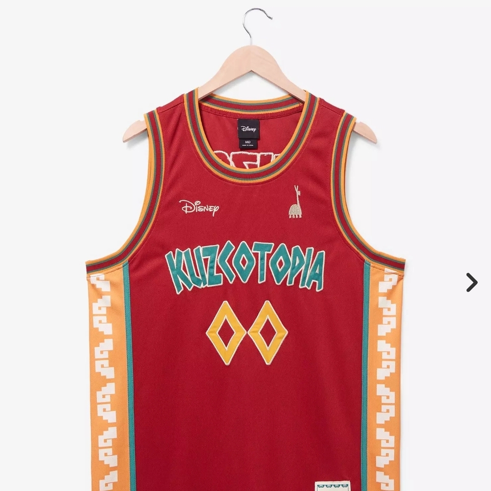 Disney Kuzcotopia Sold Out Basketball Jersey